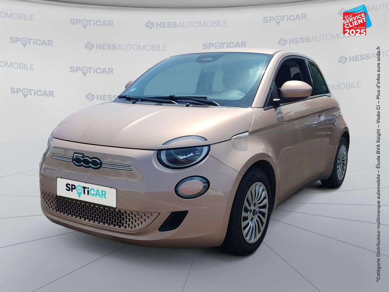Véhicule d'occasion FIAT 500 E 95CH ACTION PLUS chez Dacia Belfort