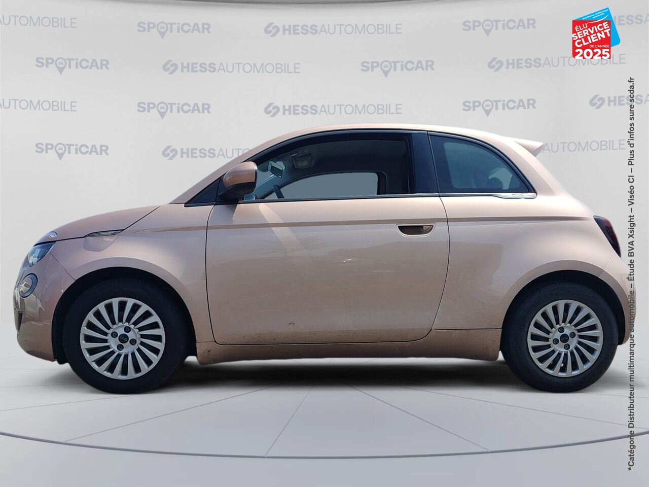 Véhicule d'occasion FIAT 500 E 95CH ACTION PLUS chez Dacia Belfort