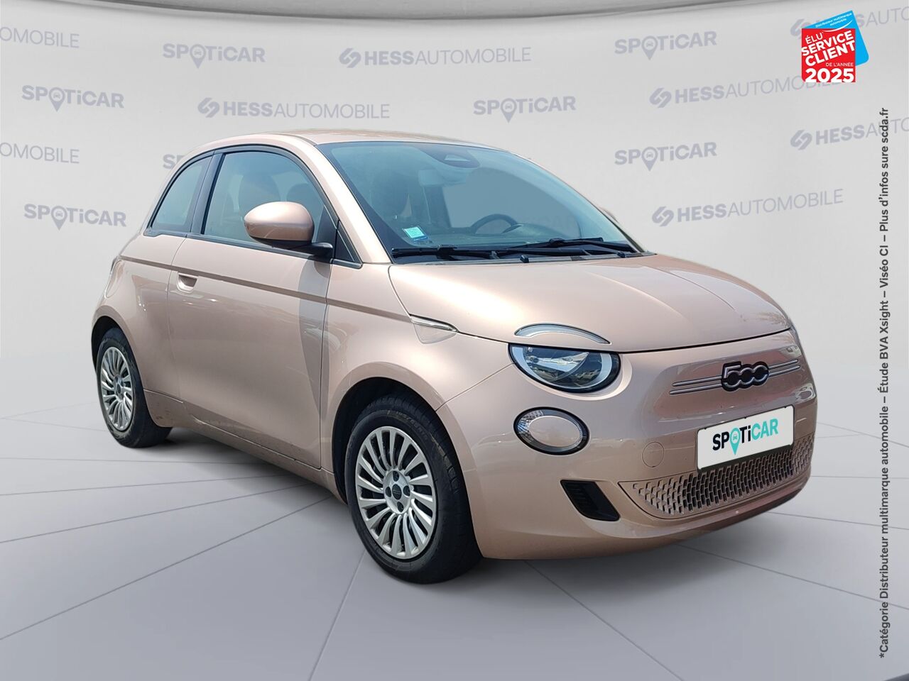 Véhicule d'occasion FIAT 500 E 95CH ACTION PLUS chez Dacia Belfort