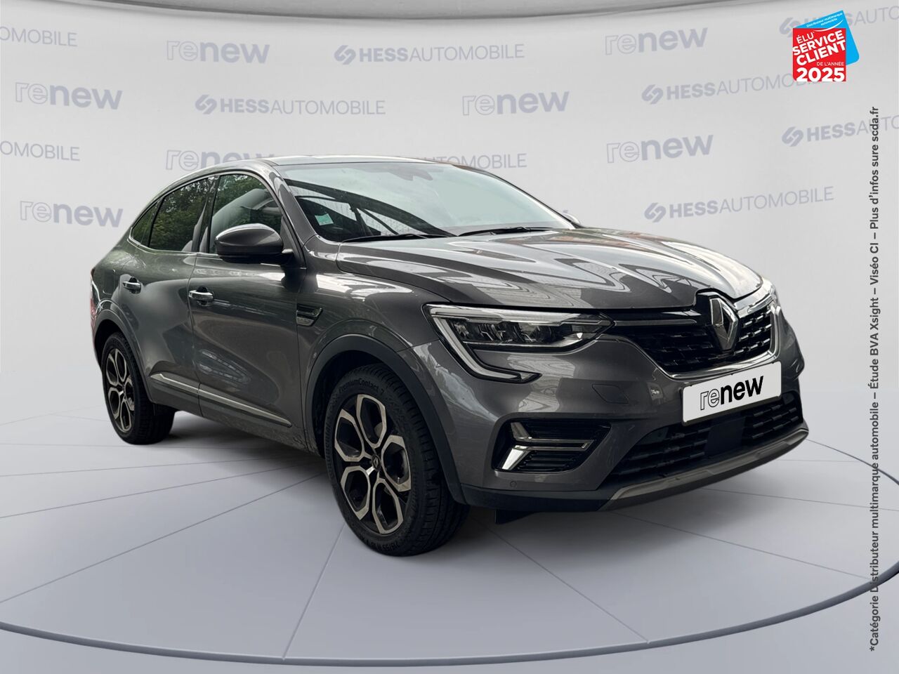 Véhicule d'occasion RENAULT ARKANA 1.3 TCE MILD HYBRID 140CH TECHNO EDC -22 GPS chez Hyundai Epernay