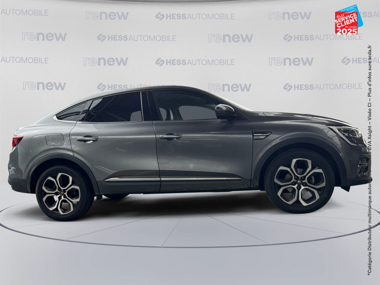 Véhicule d'occasion RENAULT ARKANA 1.3 TCE MILD HYBRID 140CH TECHNO EDC -22 GPS chez Hyundai Epernay
