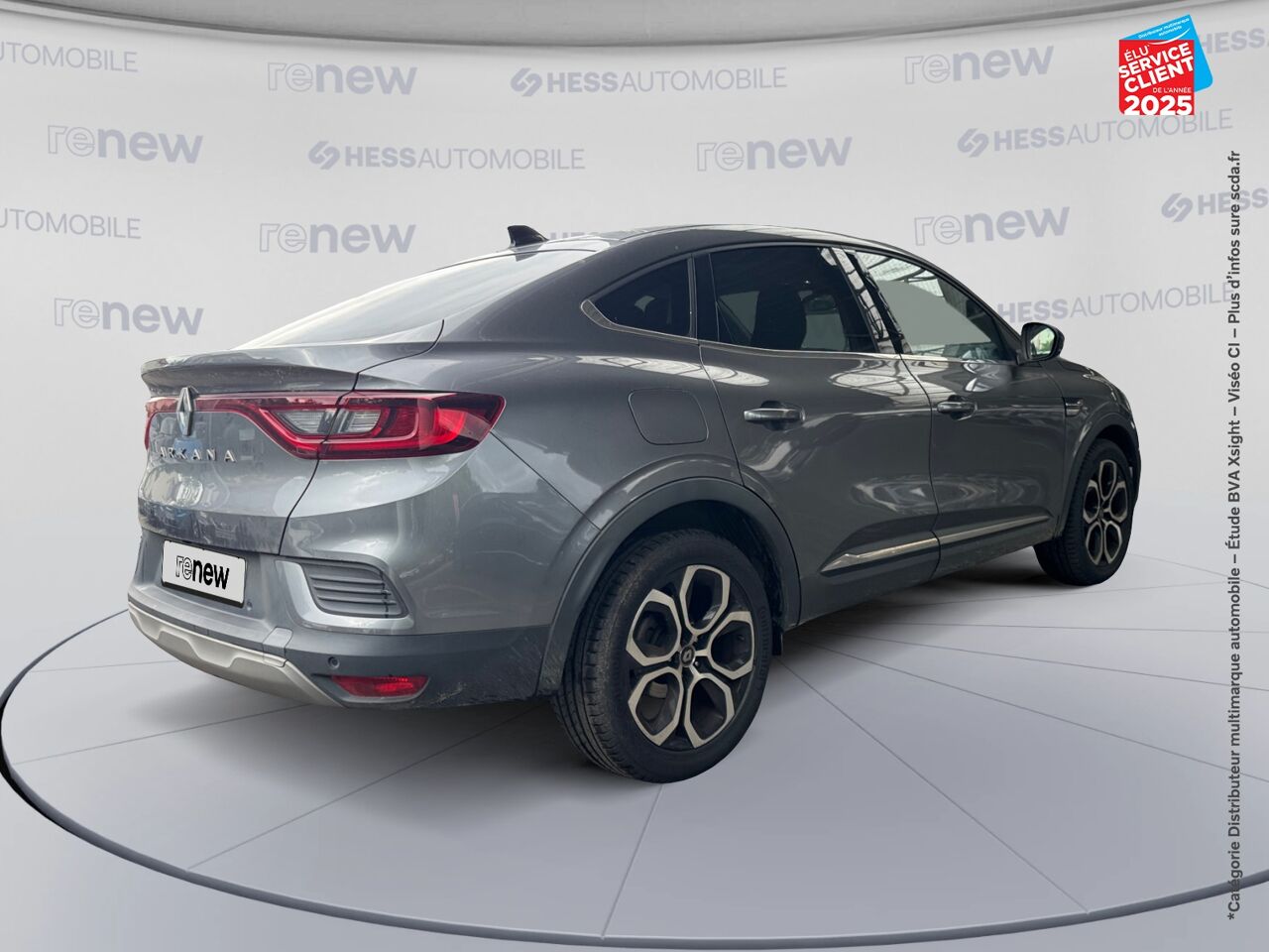 Véhicule d'occasion RENAULT ARKANA 1.3 TCE MILD HYBRID 140CH TECHNO EDC -22 GPS chez Hyundai Epernay