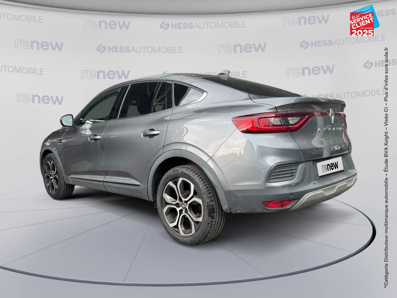Véhicule d'occasion RENAULT ARKANA 1.3 TCE MILD HYBRID 140CH TECHNO EDC -22 GPS chez Hyundai Epernay