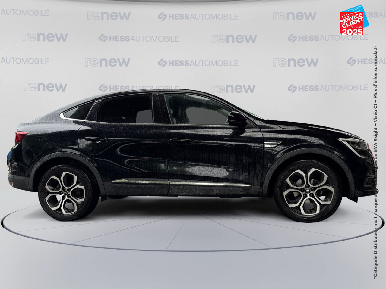 Véhicule d'occasion RENAULT ARKANA 1.3 TCE 140CH FAP INTENS EDC -21B chez HESS Automobile