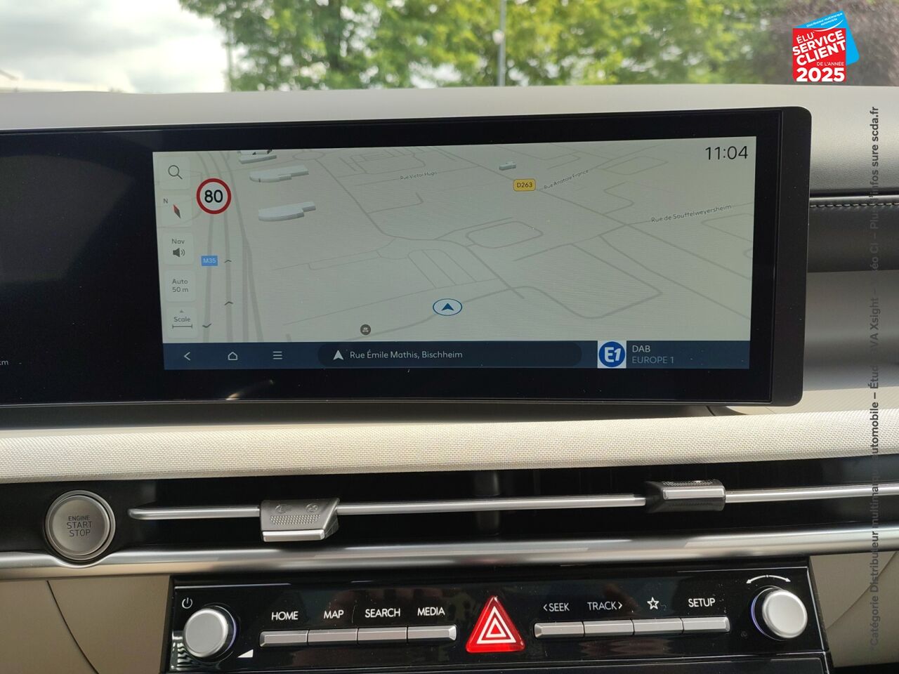 Véhicule d'occasion HYUNDAI TUCSON 1.6 T-GDI 215CH HYBRID EXECUTIVE chez Toyota Besançon