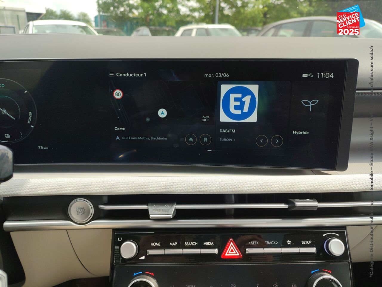 Véhicule d'occasion HYUNDAI TUCSON 1.6 T-GDI 215CH HYBRID EXECUTIVE chez Toyota Besançon