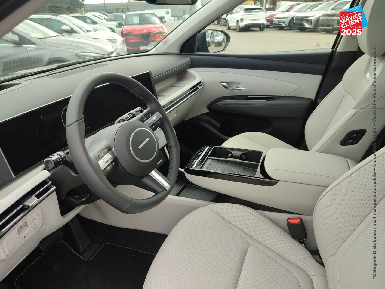Véhicule d'occasion HYUNDAI TUCSON 1.6 T-GDI 215CH HYBRID EXECUTIVE chez Toyota Besançon