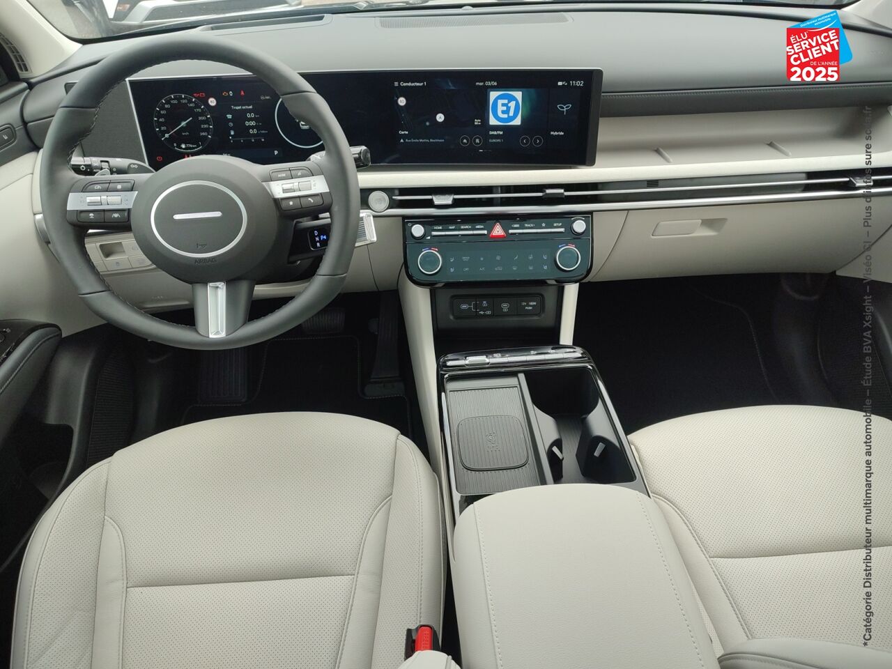 Véhicule d'occasion HYUNDAI TUCSON 1.6 T-GDI 215CH HYBRID EXECUTIVE chez Toyota Besançon