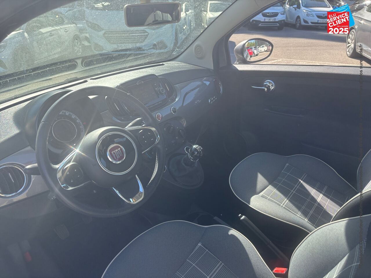 Véhicule d'occasion FIAT 500 1.2 8V 69CH ECO PACK LOUNGE EURO6D chez Toyota Thionville