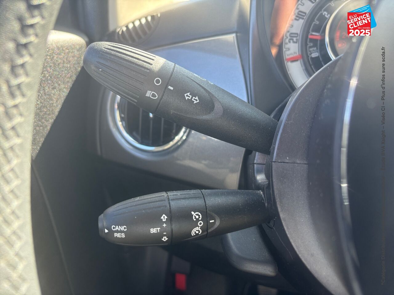 Véhicule d'occasion FIAT 500 1.2 8V 69CH ECO PACK LOUNGE EURO6D chez Toyota Thionville