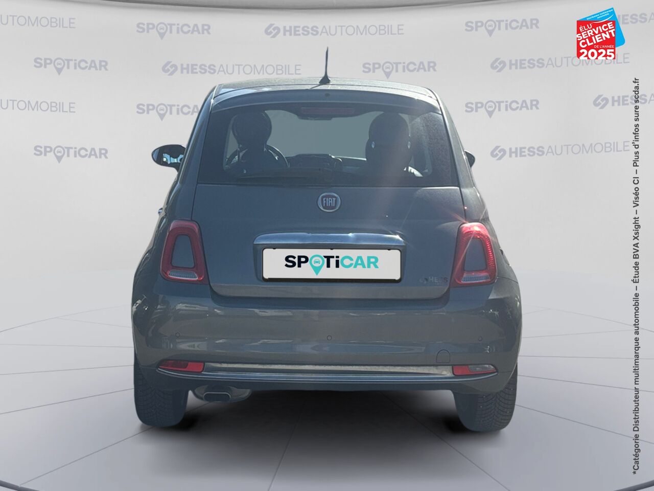 Véhicule d'occasion FIAT 500 1.2 8V 69CH ECO PACK LOUNGE EURO6D chez Toyota Thionville