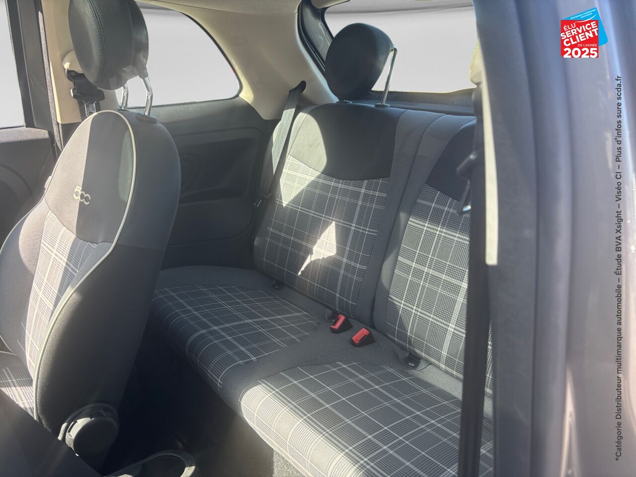Véhicule d'occasion FIAT 500 1.2 8V 69CH ECO PACK LOUNGE EURO6D chez Toyota Thionville