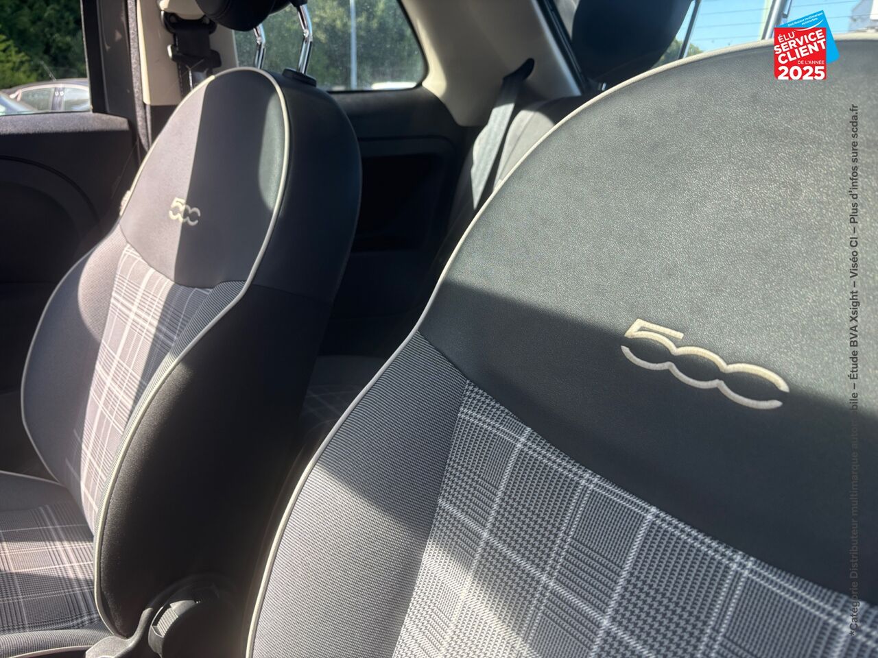 Véhicule d'occasion FIAT 500 1.2 8V 69CH ECO PACK LOUNGE EURO6D chez Toyota Thionville