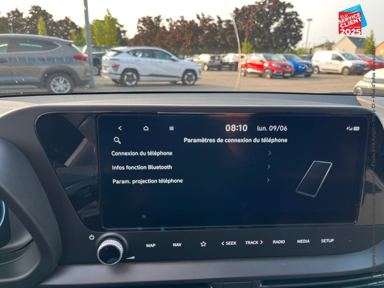 Véhicule neuf HYUNDAI BAYON 1.0 T-GDI 100 CH INTUITIVE DCT-7 chez Hyundai Colmar