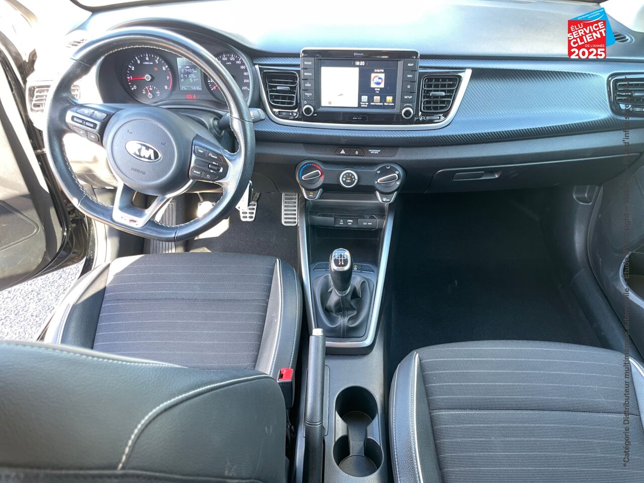Véhicule d'occasion KIA RIO 1.0 T-GDI 100CH GT LINE PREMIUM chez Toyota Bar le Duc