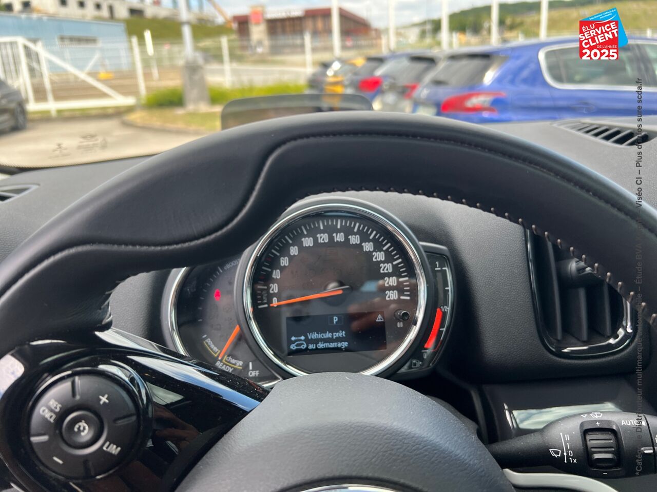 Véhicule d'occasion MINI COUNTRYMAN COOPER SE 136CH + 88CH EXQUISITE ALL4 BVA TPANO SIEGES CHAUF/CUIR chez MINI Besançon