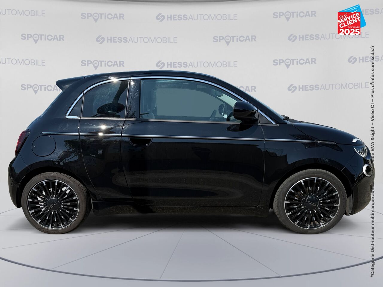 Véhicule d'occasion FIAT 500 3+1 E 118CH LA PRIMA TPANO CAMERA GPS chez Opel Bar le Duc