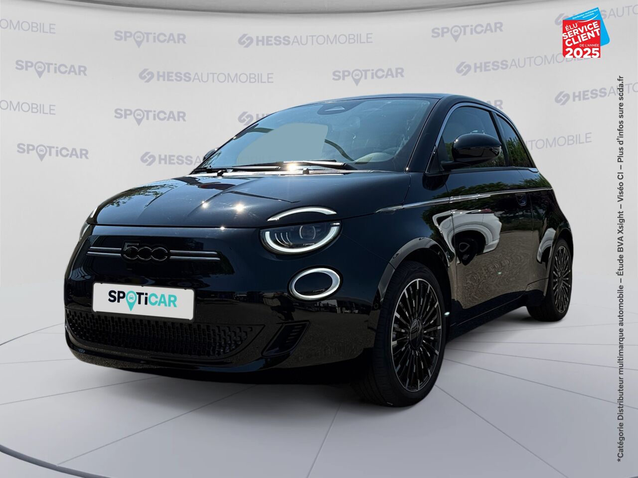 Véhicule d'occasion FIAT 500 3+1 E 118CH LA PRIMA TPANO CAMERA GPS chez Opel Bar le Duc