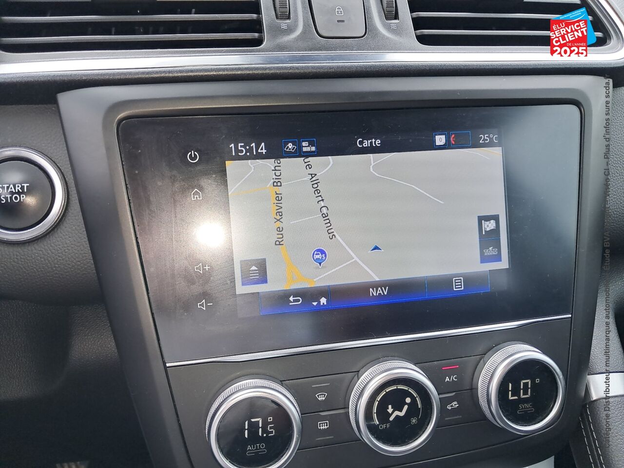 Véhicule d'occasion RENAULT KADJAR 1.3 TCE 140CH FAP INTENS 152G chez Nissan Montbéliard
