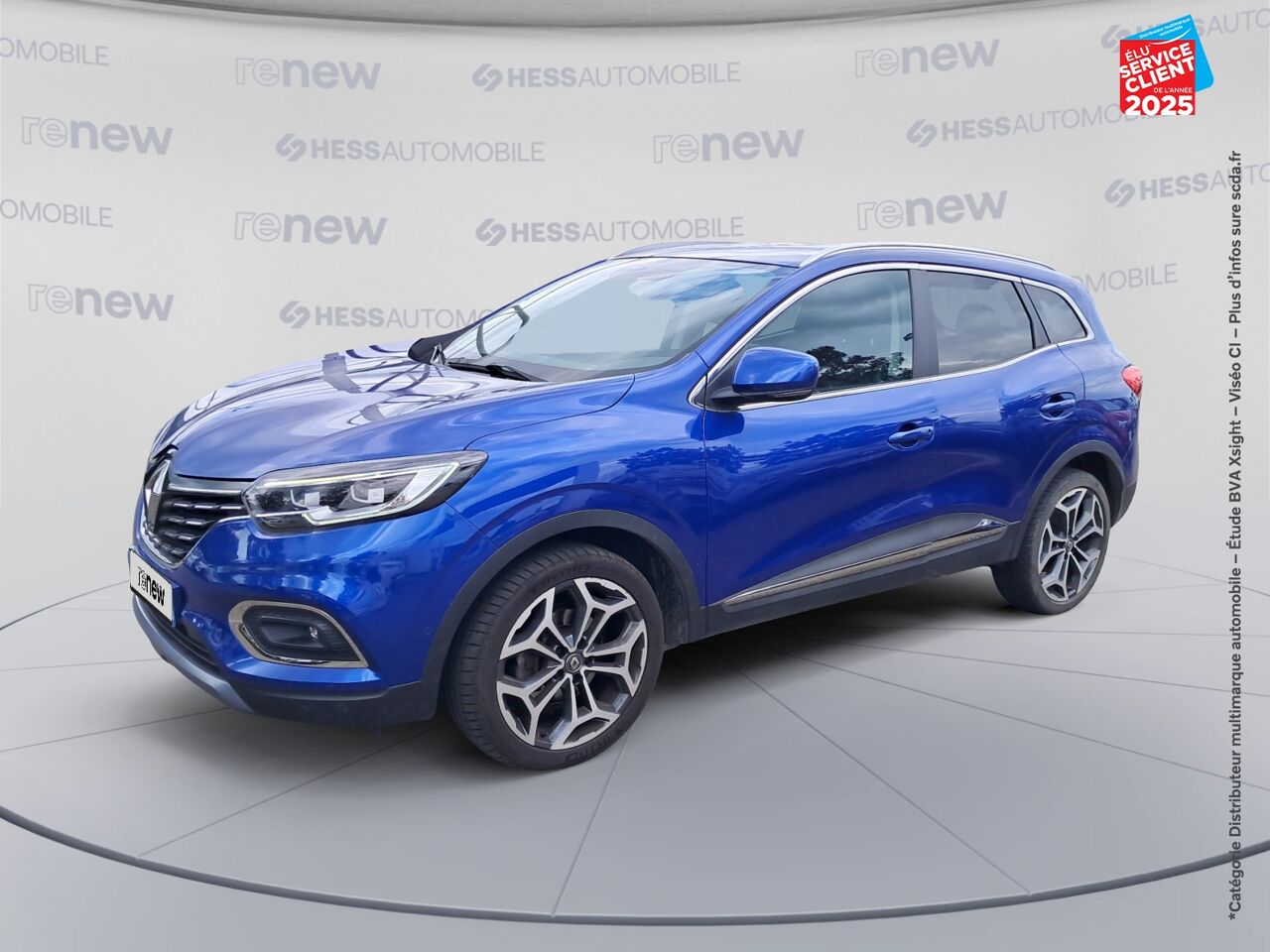 Véhicule d'occasion RENAULT KADJAR 1.3 TCE 140CH FAP INTENS 152G chez Nissan Montbéliard