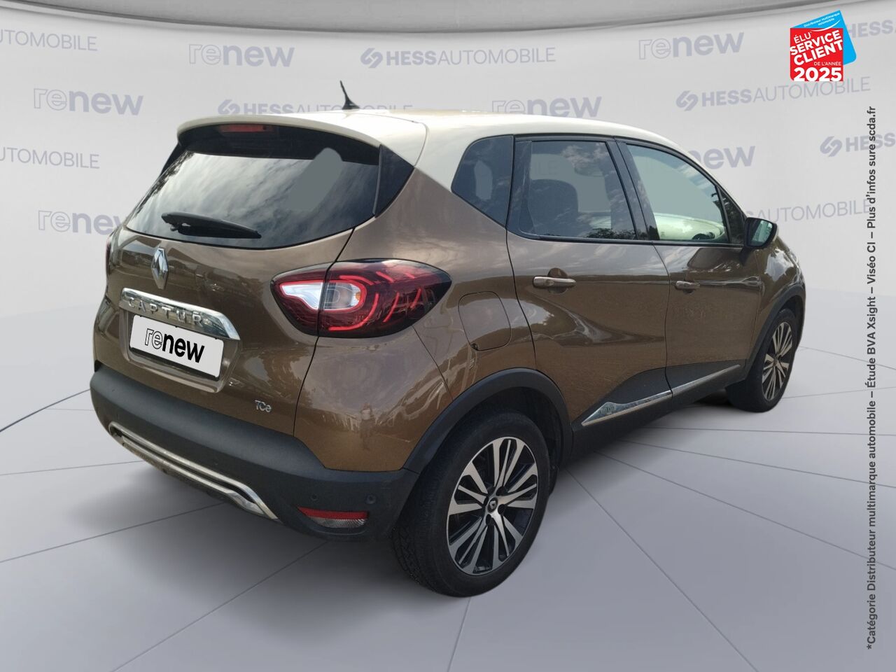 Véhicule d'occasion RENAULT CAPTUR 1.2 TCE 120CH ENERGY INITIALE PARIS EDC chez Dacia Belfort