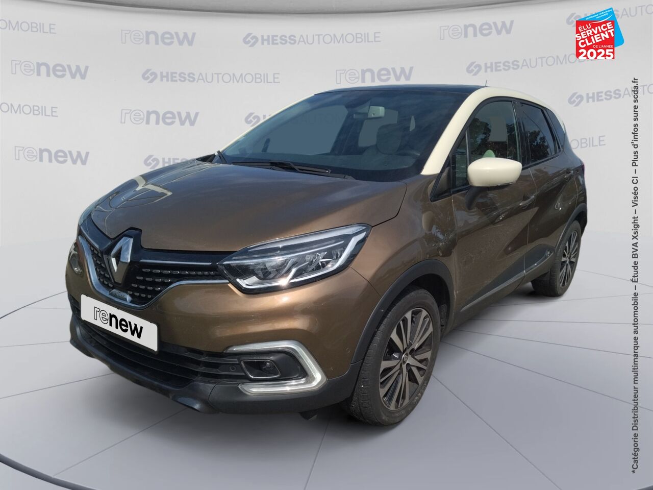 Véhicule d'occasion RENAULT CAPTUR 1.2 TCE 120CH ENERGY INITIALE PARIS EDC chez Dacia Belfort