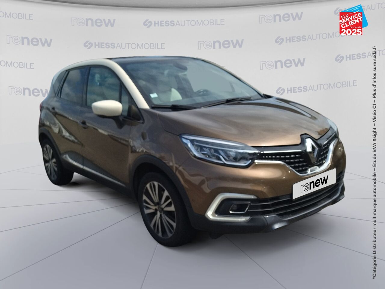 Véhicule d'occasion RENAULT CAPTUR 1.2 TCE 120CH ENERGY INITIALE PARIS EDC chez Dacia Belfort