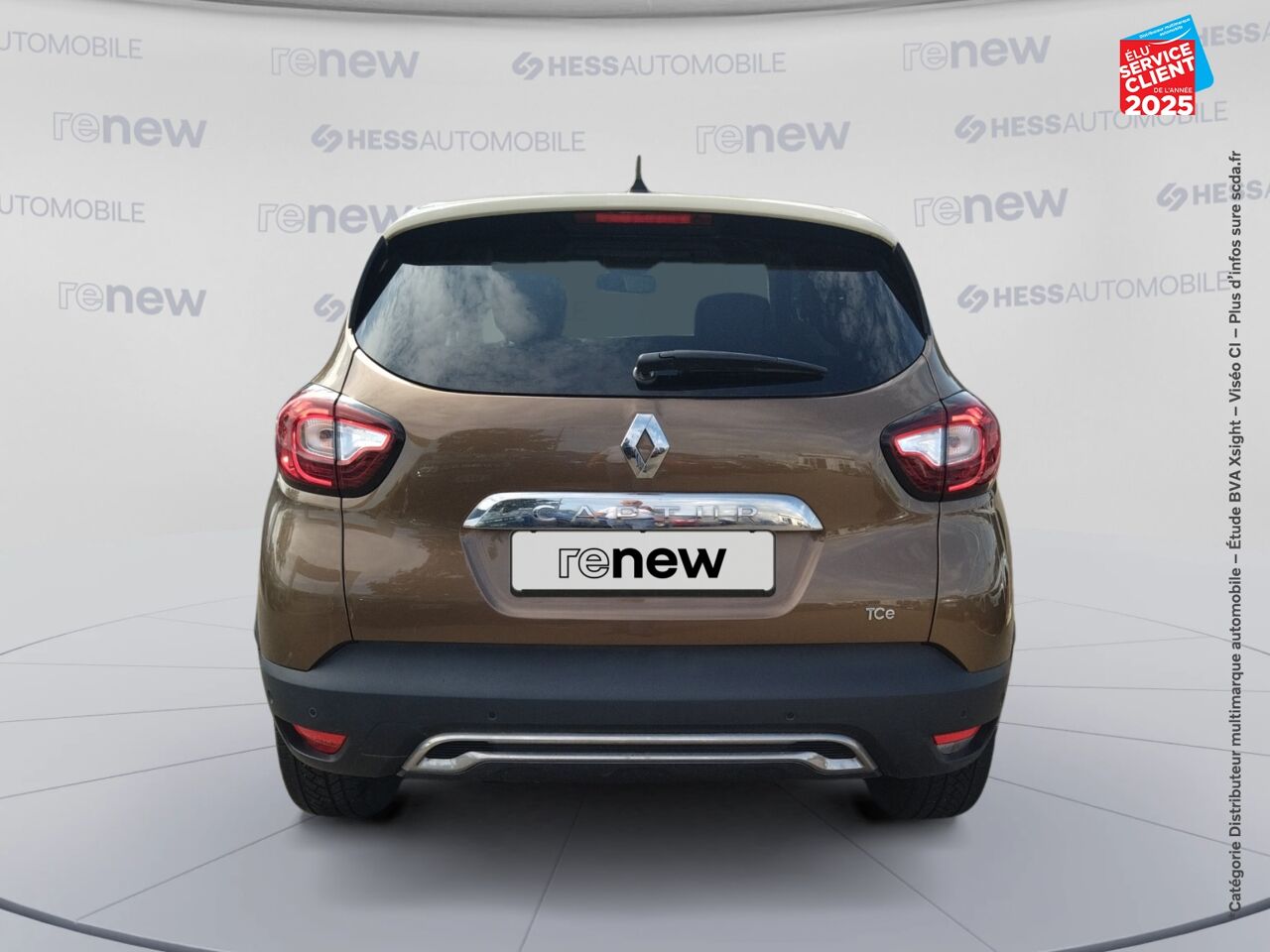 Véhicule d'occasion RENAULT CAPTUR 1.2 TCE 120CH ENERGY INITIALE PARIS EDC chez Dacia Belfort