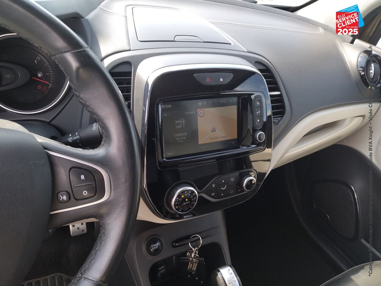 Véhicule d'occasion RENAULT CAPTUR 1.2 TCE 120CH ENERGY INITIALE PARIS EDC chez Dacia Belfort