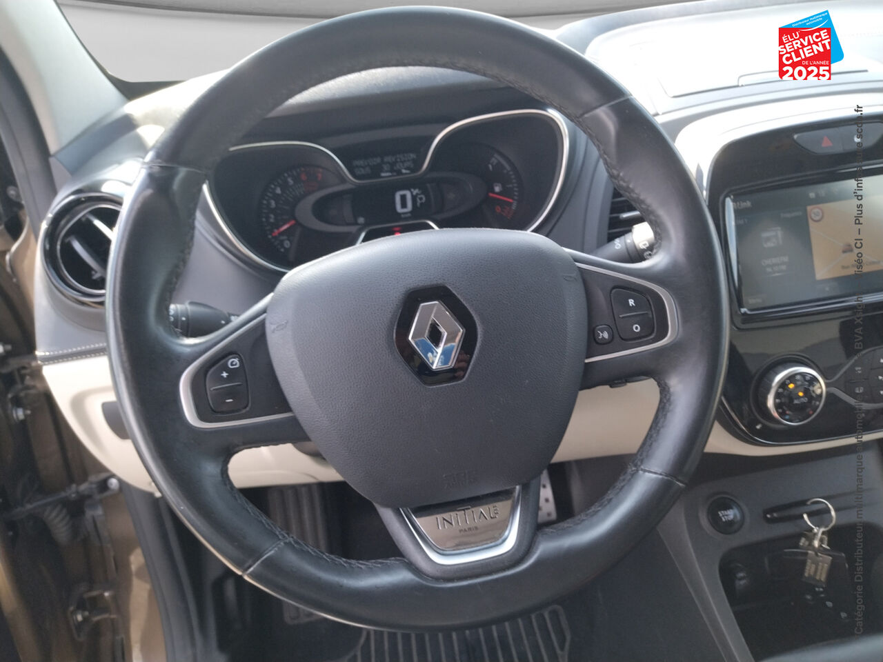 Véhicule d'occasion RENAULT CAPTUR 1.2 TCE 120CH ENERGY INITIALE PARIS EDC chez Dacia Belfort