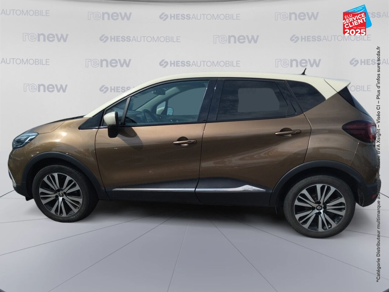 Véhicule d'occasion RENAULT CAPTUR 1.2 TCE 120CH ENERGY INITIALE PARIS EDC chez Dacia Belfort