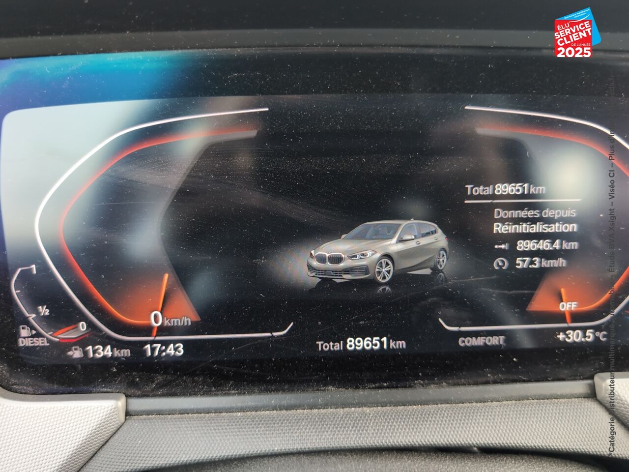 Véhicule d'occasion BMW SERIE 1 118D 150CH BUSINESS DESIGN 8CV chez BMW Belfort
