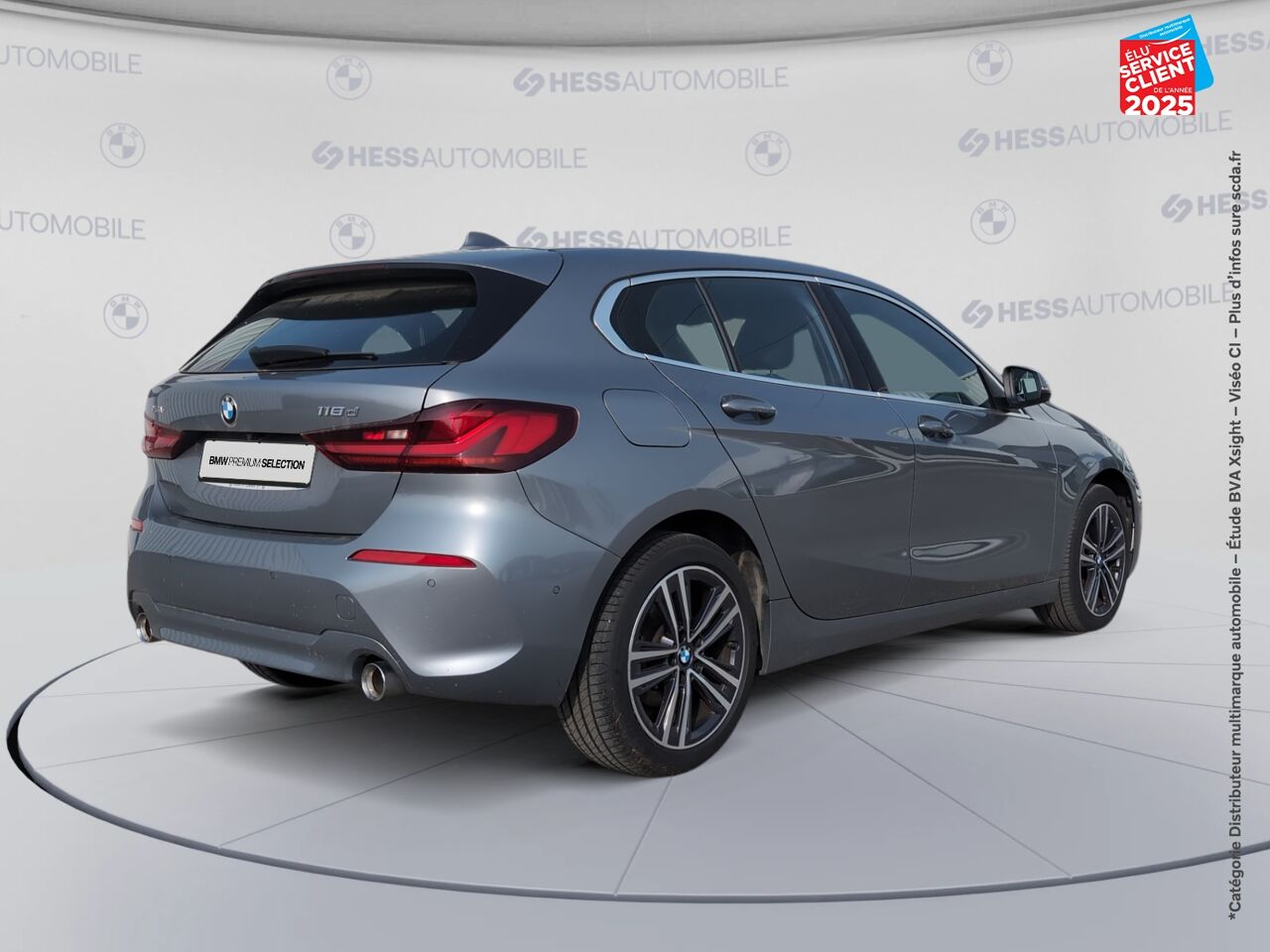 Véhicule d'occasion BMW SERIE 1 118D 150CH BUSINESS DESIGN 8CV chez BMW Belfort
