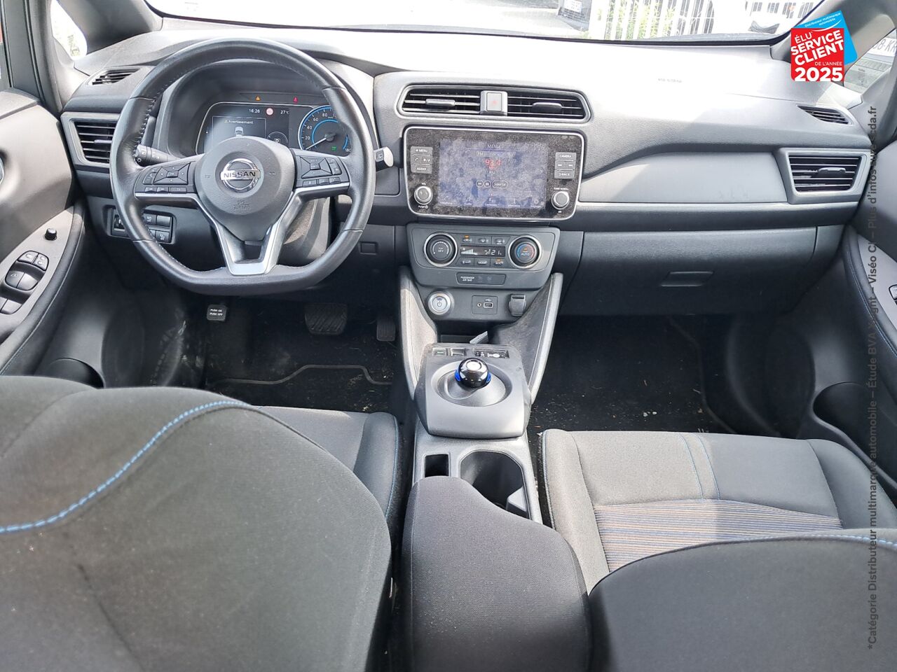Véhicule d'occasion NISSAN LEAF 150CH 40KWH ACENTA 21.5 CAMERA chez Nissan Belfort