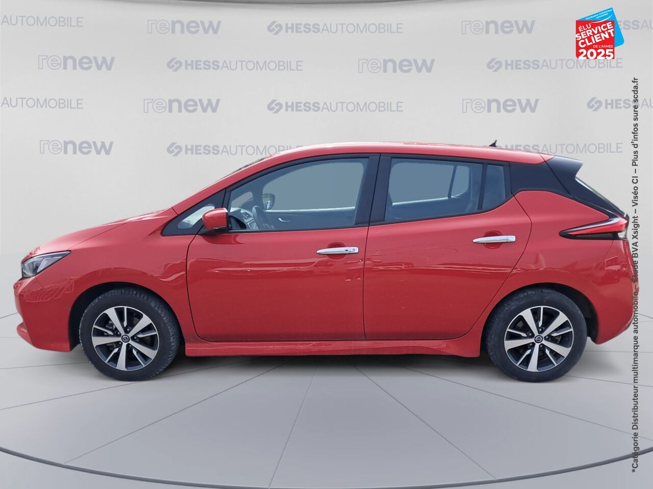 Véhicule d'occasion NISSAN LEAF 150CH 40KWH ACENTA 21.5 CAMERA chez Nissan Belfort