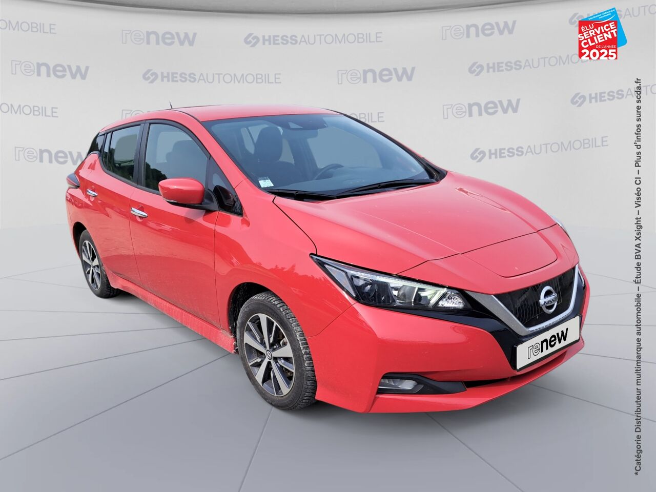 Véhicule d'occasion NISSAN LEAF 150CH 40KWH ACENTA 21.5 CAMERA chez Nissan Belfort