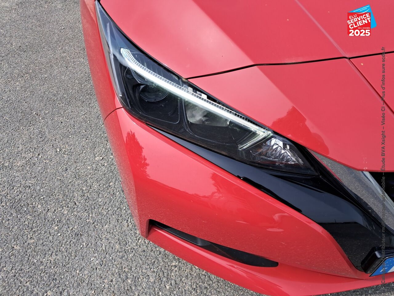 Véhicule d'occasion NISSAN LEAF 150CH 40KWH ACENTA 21.5 CAMERA chez Nissan Belfort