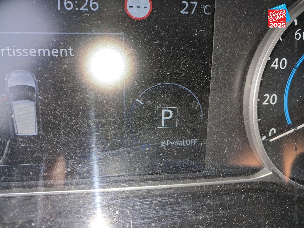 Véhicule d'occasion NISSAN LEAF 150CH 40KWH ACENTA 21.5 CAMERA chez Nissan Belfort