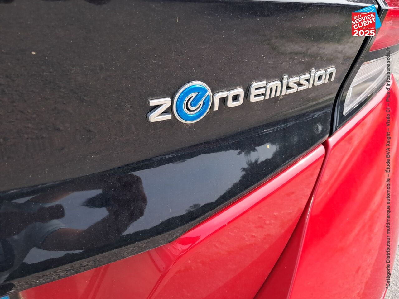 Véhicule d'occasion NISSAN LEAF 150CH 40KWH ACENTA 21.5 CAMERA chez Nissan Belfort