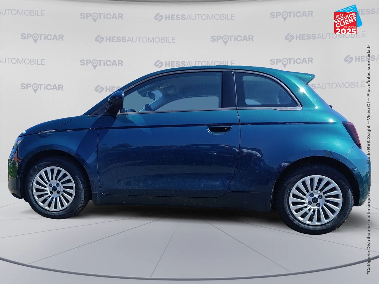 Véhicule d'occasion FIAT 500 E 95CH ACTION chez Dacia Belfort