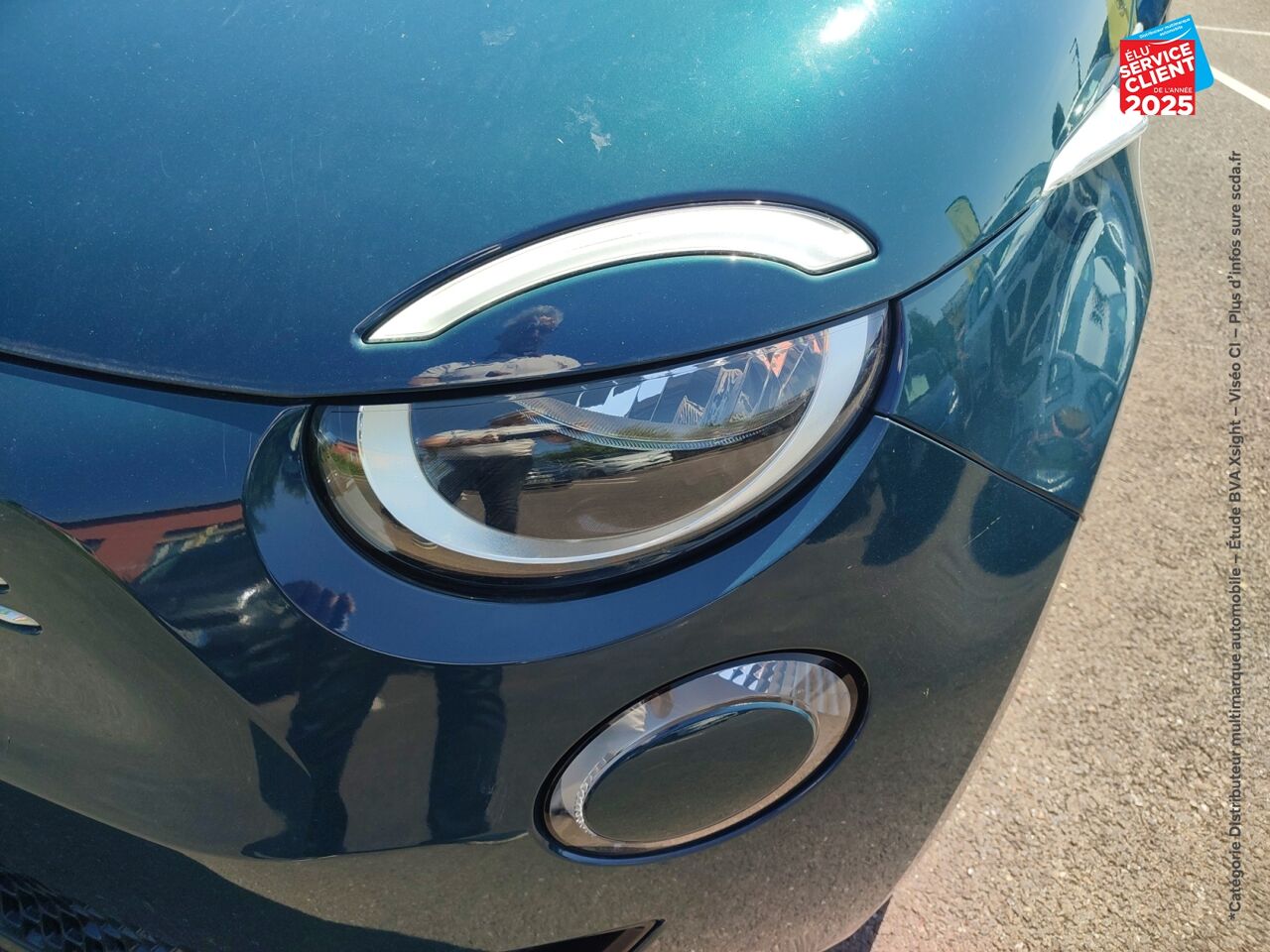 Véhicule d'occasion FIAT 500 E 95CH ACTION chez Dacia Belfort