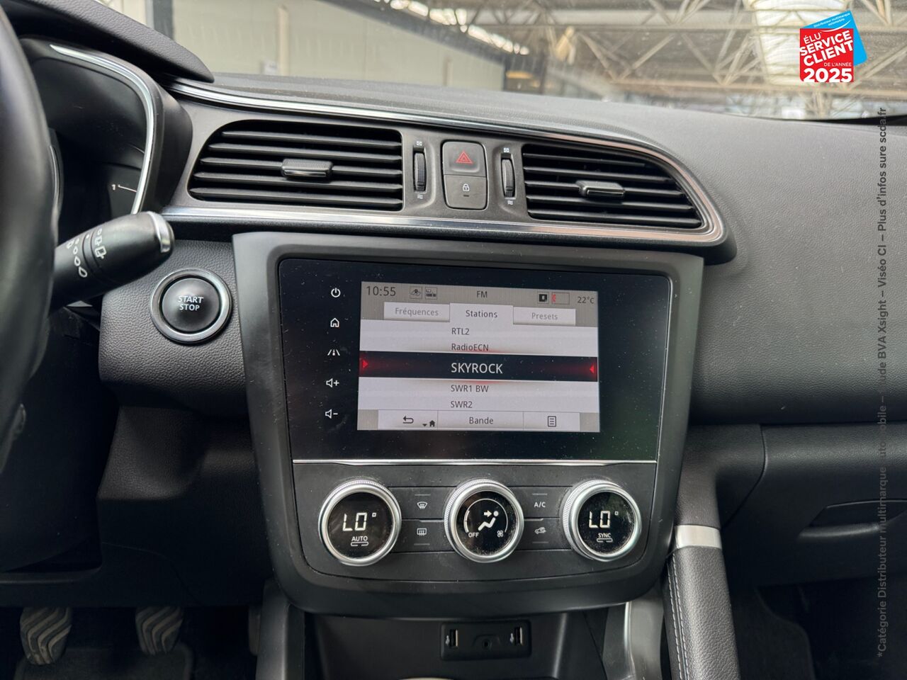 Véhicule d'occasion RENAULT KADJAR 1.3 TCE 140CH FAP INTENS - 21 chez Dacia Montbéliard