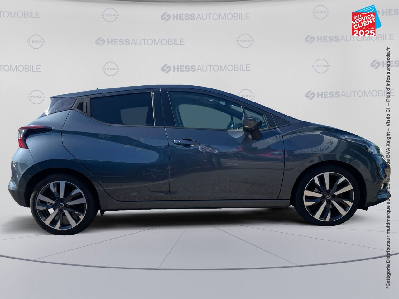 Véhicule d'occasion NISSAN MICRA 1.0 IG-T 100CH TEKNA XTRONIC 2019 EURO6-EVAP chez Renault Strasbourg