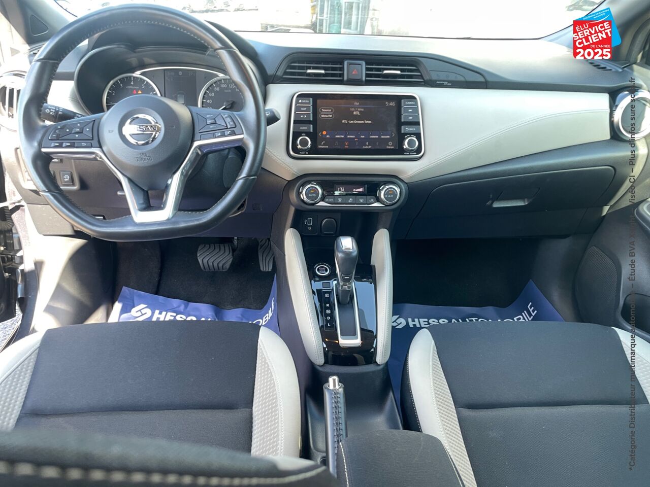 Véhicule d'occasion NISSAN MICRA 1.0 IG-T 100CH TEKNA XTRONIC 2019 EURO6-EVAP chez Renault Strasbourg