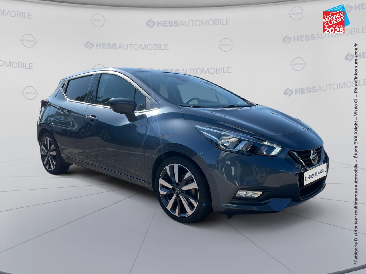 Véhicule d'occasion NISSAN MICRA 1.0 IG-T 100CH TEKNA XTRONIC 2019 EURO6-EVAP chez Renault Strasbourg