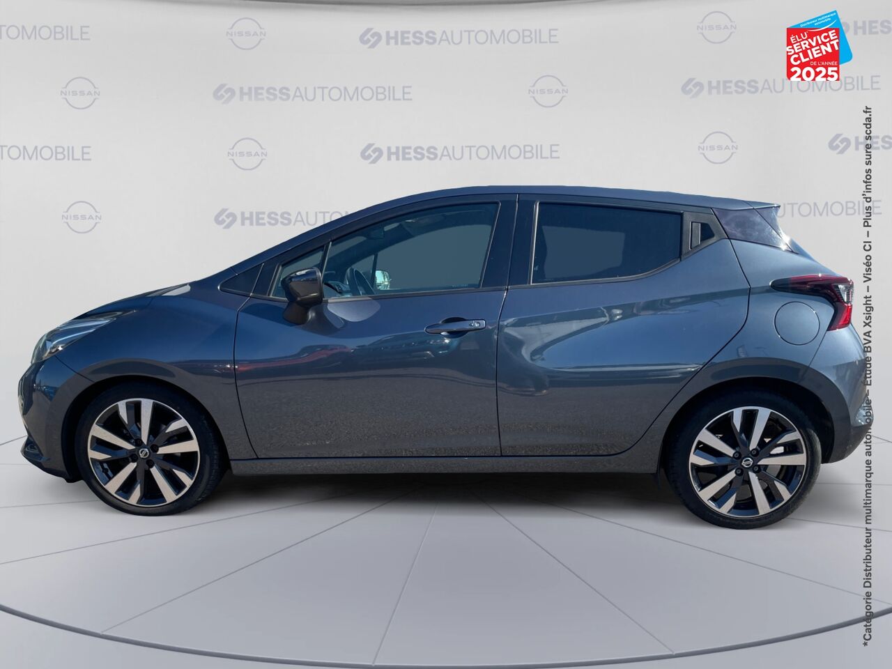 Véhicule d'occasion NISSAN MICRA 1.0 IG-T 100CH TEKNA XTRONIC 2019 EURO6-EVAP chez Renault Strasbourg