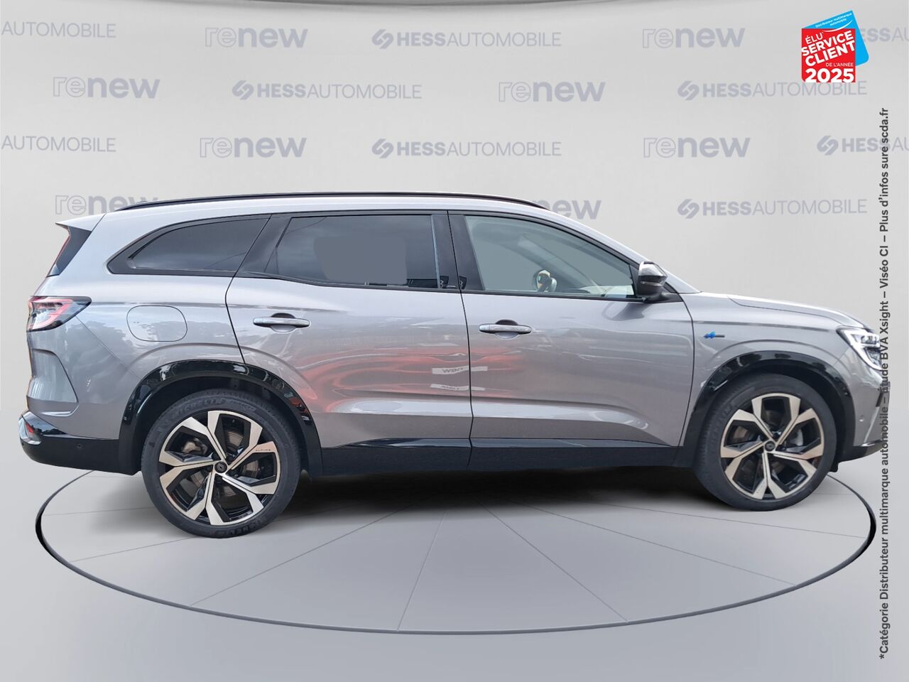 Véhicule d'occasion RENAULT ESPACE 1.2 E-TECH FULL HYBRID 200CH ESPRIT ALPINE chez Toyota Thionville