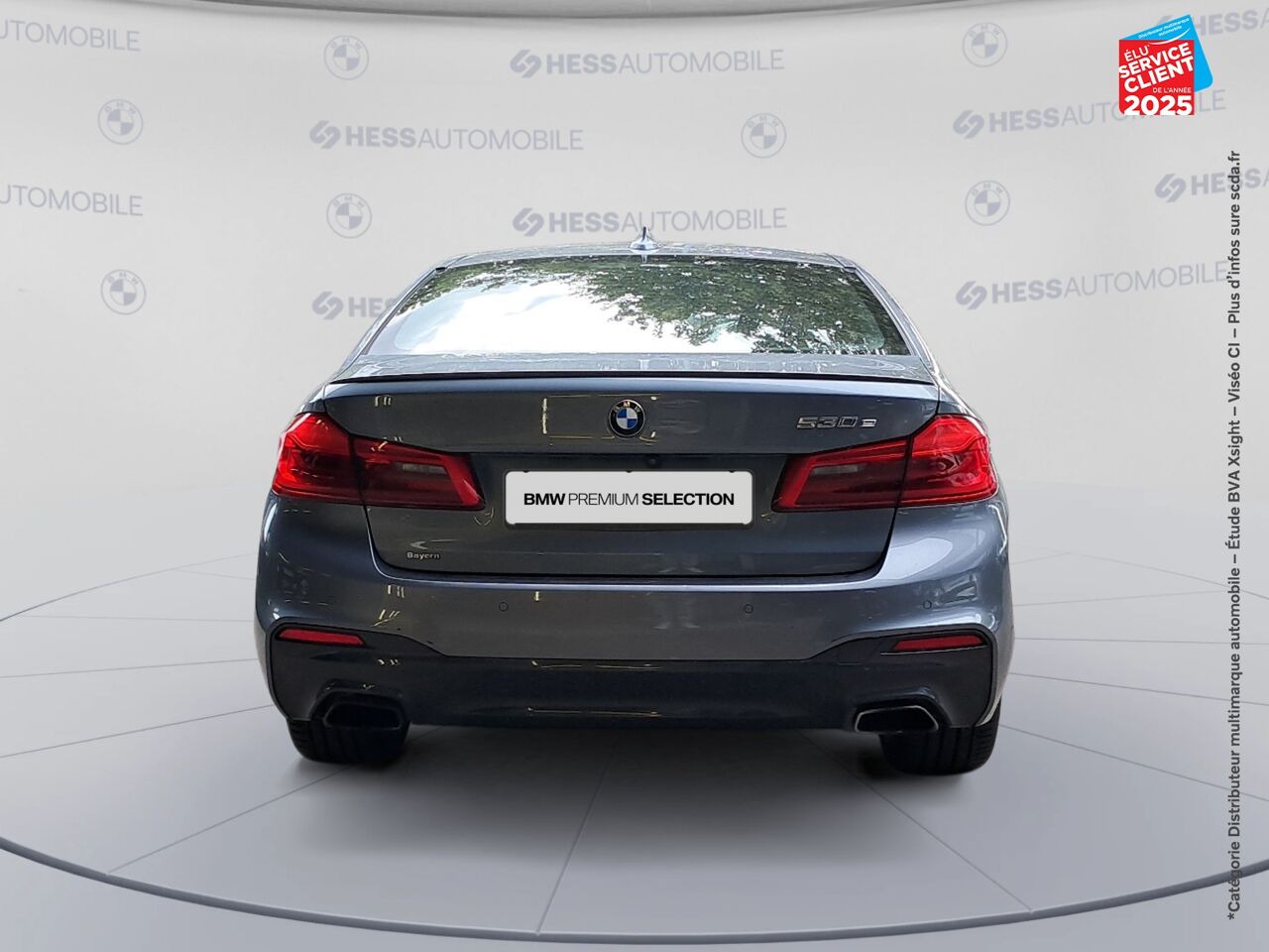 Véhicule d'occasion BMW SERIE 5 530EA 252CH M SPORT STEPTRONIC EURO6D-T chez Hyundai Reims