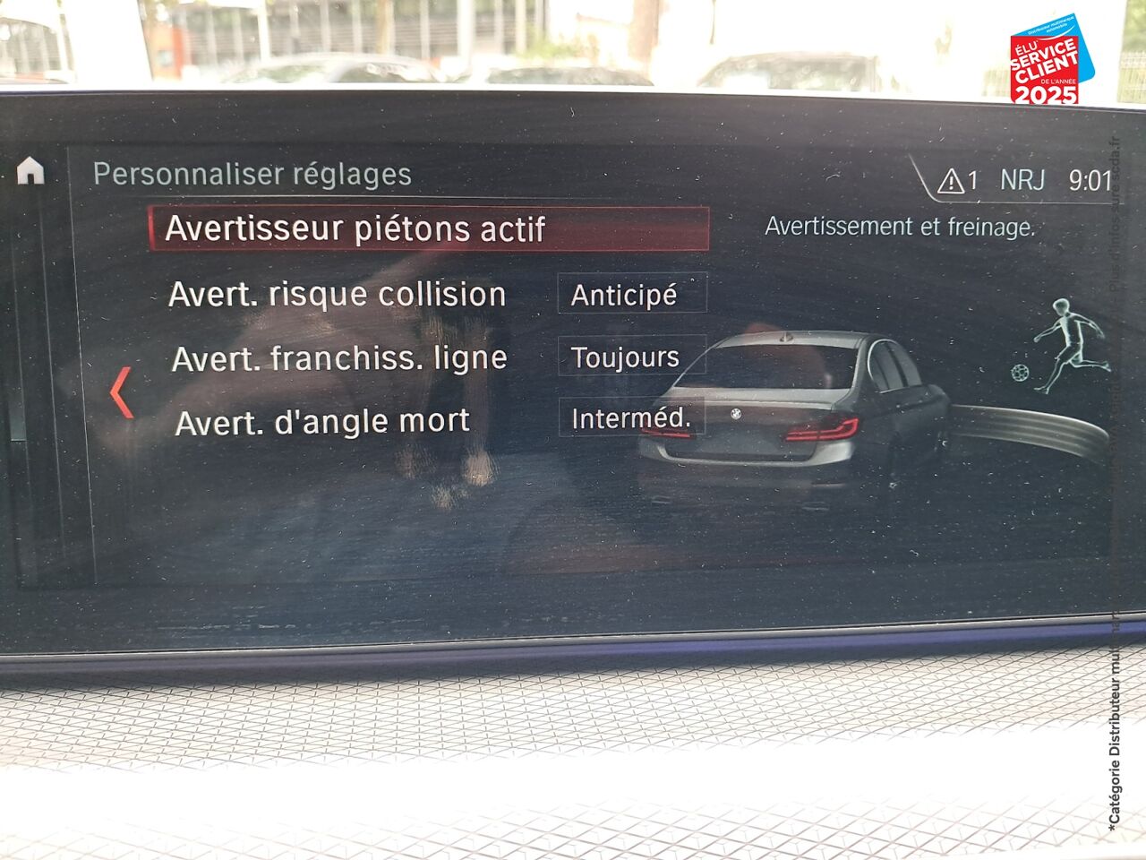 Véhicule d'occasion BMW SERIE 5 530EA 252CH M SPORT STEPTRONIC EURO6D-T chez Hyundai Reims
