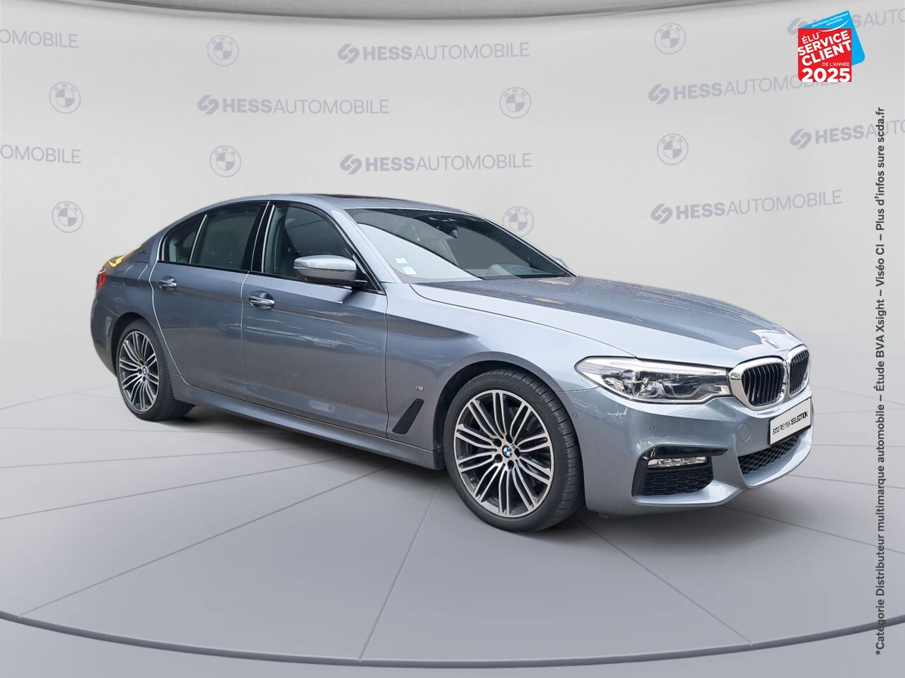Véhicule d'occasion BMW SERIE 5 530EA 252CH M SPORT STEPTRONIC EURO6D-T chez Hyundai Reims